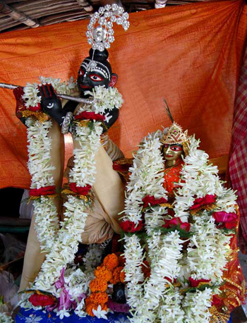 Шри Шри Радха Гопинатх - говорящее Божество Говинды Гхоша
