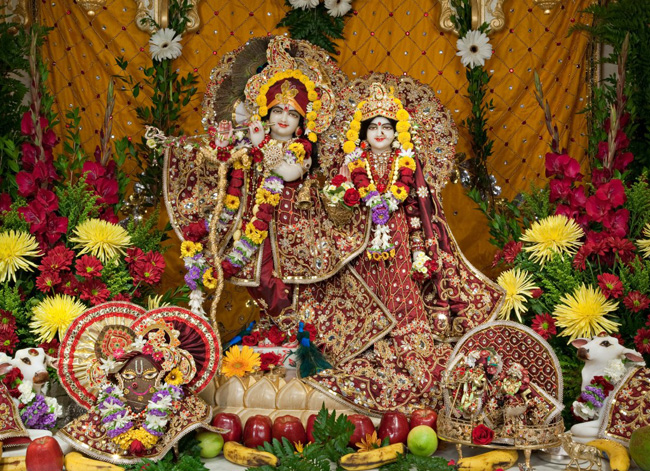 Божества Шри Шри Радха Гиридхари, Сан Диего
